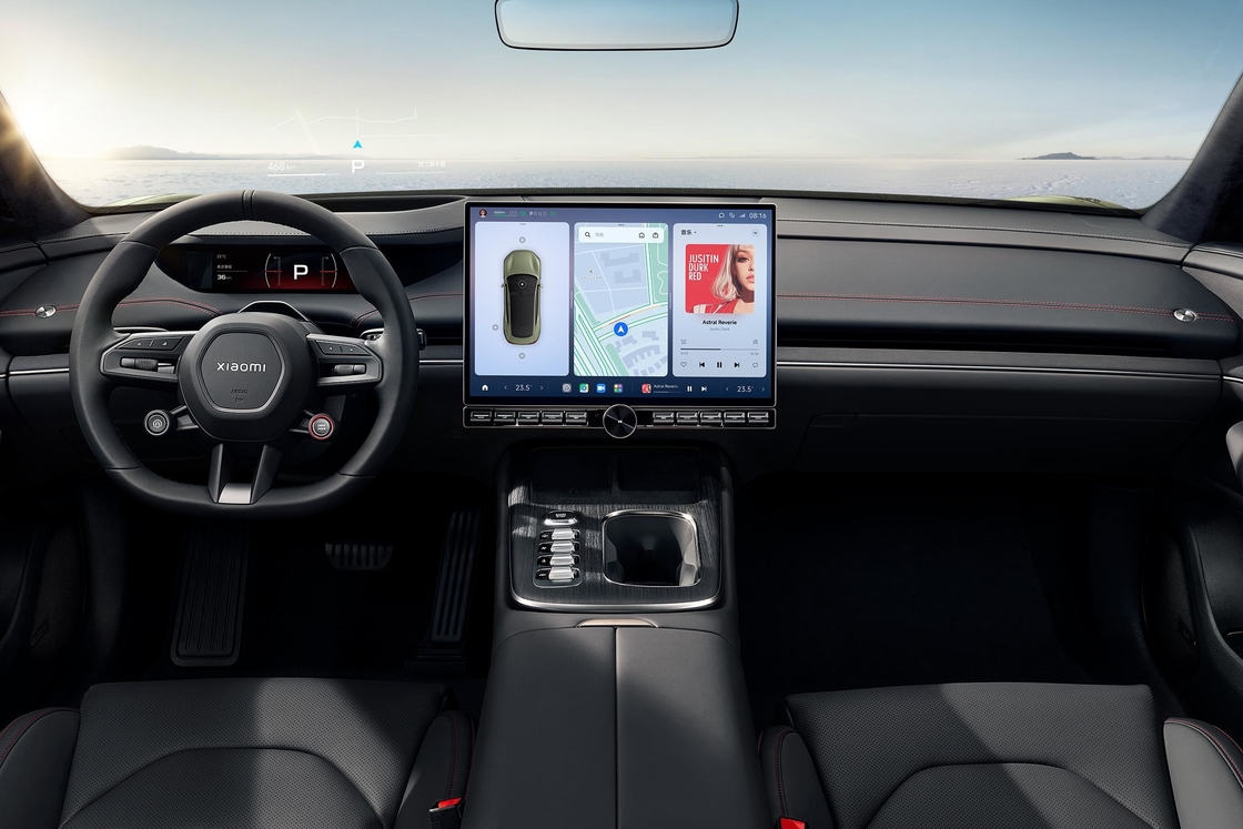 XIAOMI SU7 সেডান AWD অল হুইল ড্রাইভ ইলেকট্রিক এসইউভি 800km 101kWh PS 495kw/838nm R19