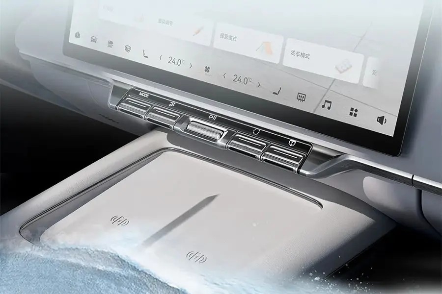 Zeekr 7x 2024 2025 4WD Pure Electric Long Range SUV 210km/h হাই স্পিড এলএইচডি নতুন মডেল ZEEKR 7X নিউ এনার্জি কার