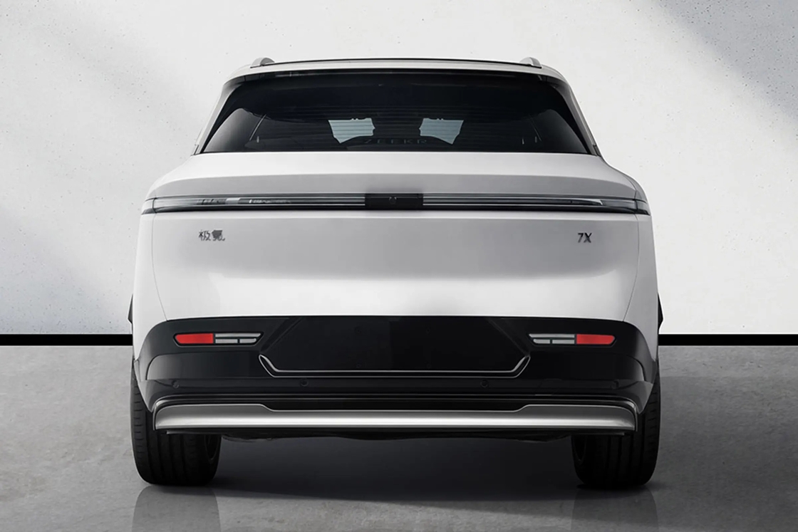 Zeekr 7X 2024 2025 4WD Pure Electric Long Range SUV 210km/H উচ্চ গতি বাম নতুন মডেল Zeekr 7X নতুন গাড়ি