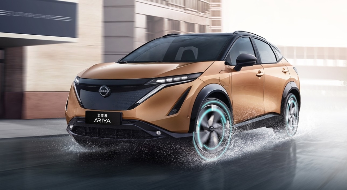 জাপানি ব্র্যান্ড NISSAN ARIYA 2023 2WD LONG RANGE চীনে তৈরি নতুন শক্তি যানবাহন