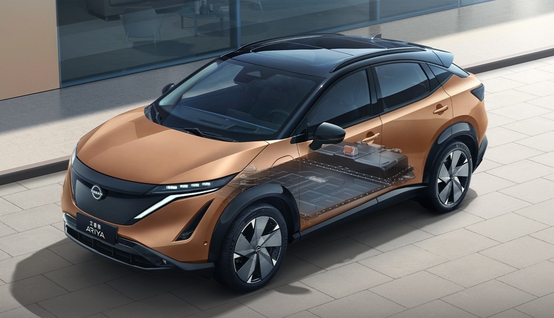 জাপানি ব্র্যান্ড NISSAN ARIYA 2023 2WD LONG RANGE চীনে তৈরি নতুন শক্তি যানবাহন