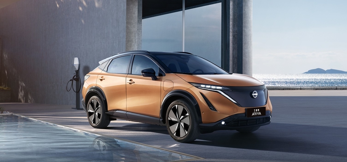 জাপানি ব্র্যান্ড NISSAN ARIYA 2023 2WD LONG RANGE চীনে তৈরি নতুন শক্তি যানবাহন