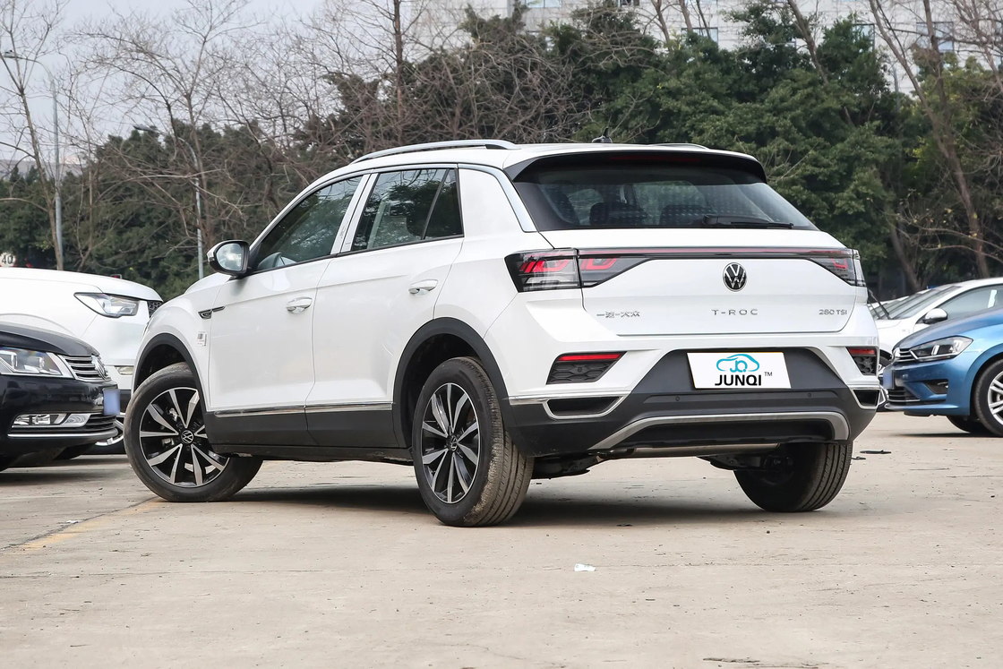 সেকেন্ড হ্যান্ড ভক্সওয়াগেন TRoc 2018 280tsi Dsg 2wd R-line সস্তা ব্যবহৃত গাড়ি ভক্সওয়াগেন টি-রক পেট্রল এসইভি গাড়ি বাম স্টিয়ারিং সস্তা অফ রোড এসইভি